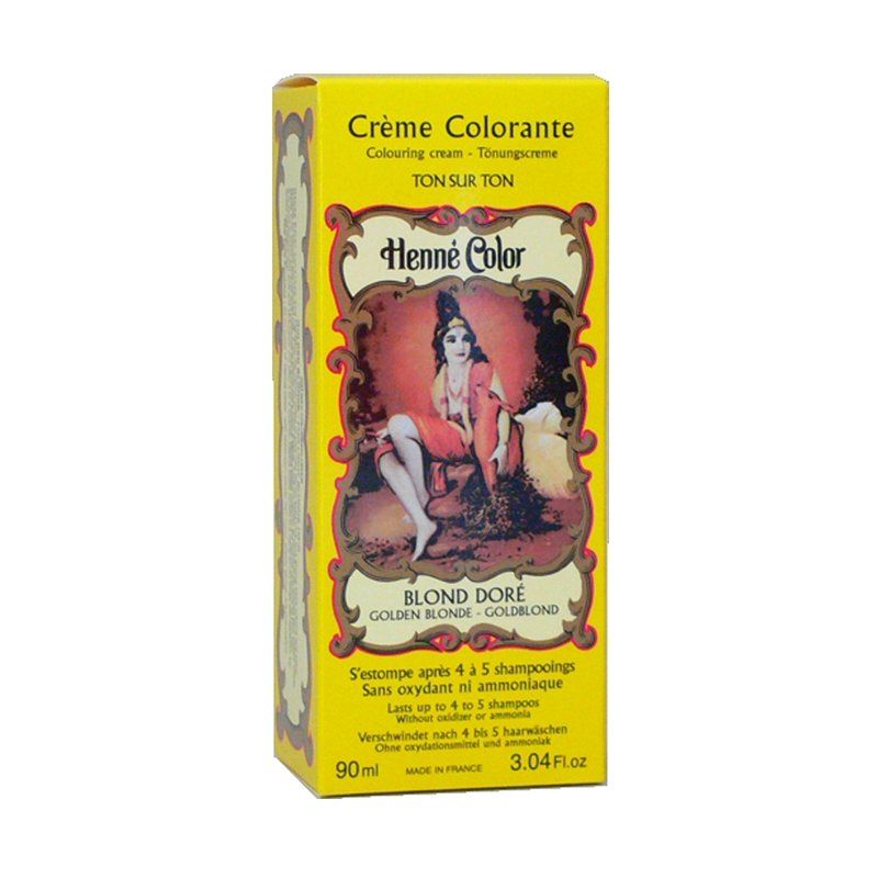 Henna Color Tönungscreme goldblond (blond doré) 90 ml
