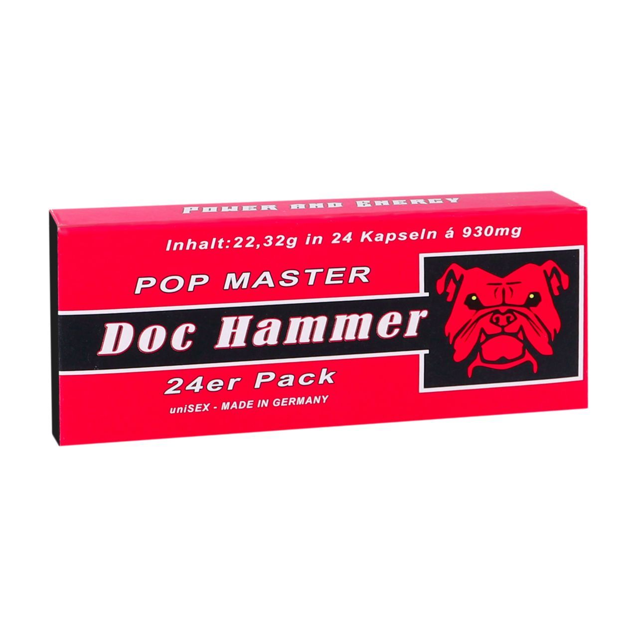 Doc Hammer - Pop-Master Kapseln für Energie und Vitalität 2316 g