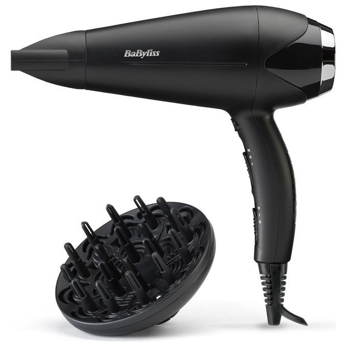 Babyliss Hair Dryer Turbo Smooth 2200 black Schwarz (D572De) 1 St Unisex