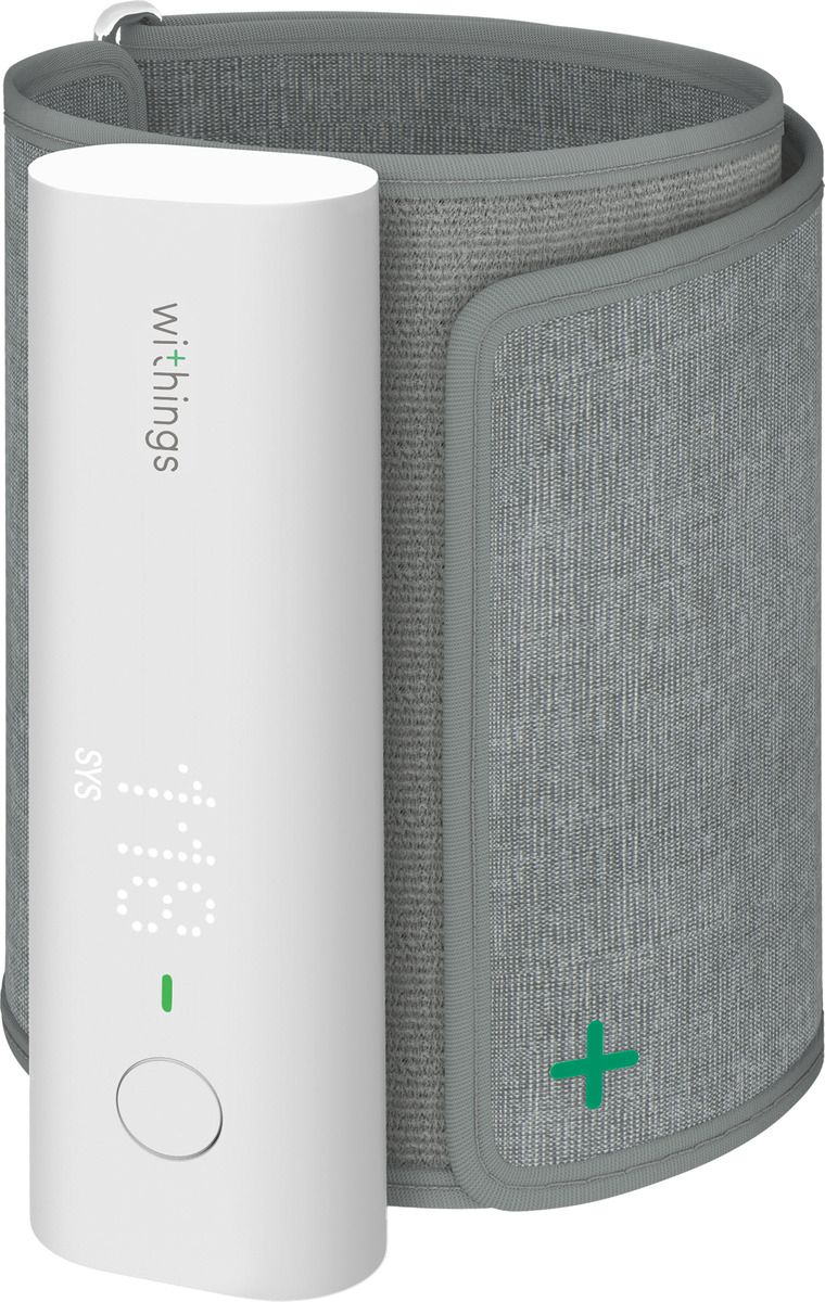 Withings Wireless Blutmessgerät BPM grau Wlan Bluetooth Akku Herzfrequenzanalyse 1 St