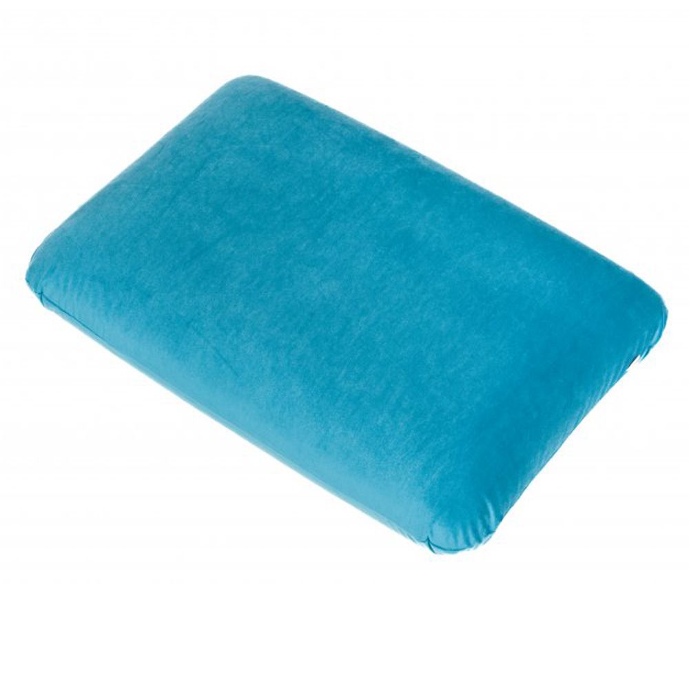 Antar orthopädisches kühlendes Kissen 66 x 42 11 cm mit Memory-Effekt u. Rizinusöl 1 St blau