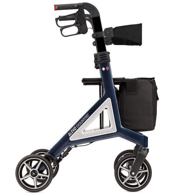 B&B Alevo Country Offroad-Rollator 1 St dunkelblau