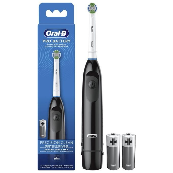 Oral-B Batteriezahnbürste Adult schwarz 1 St