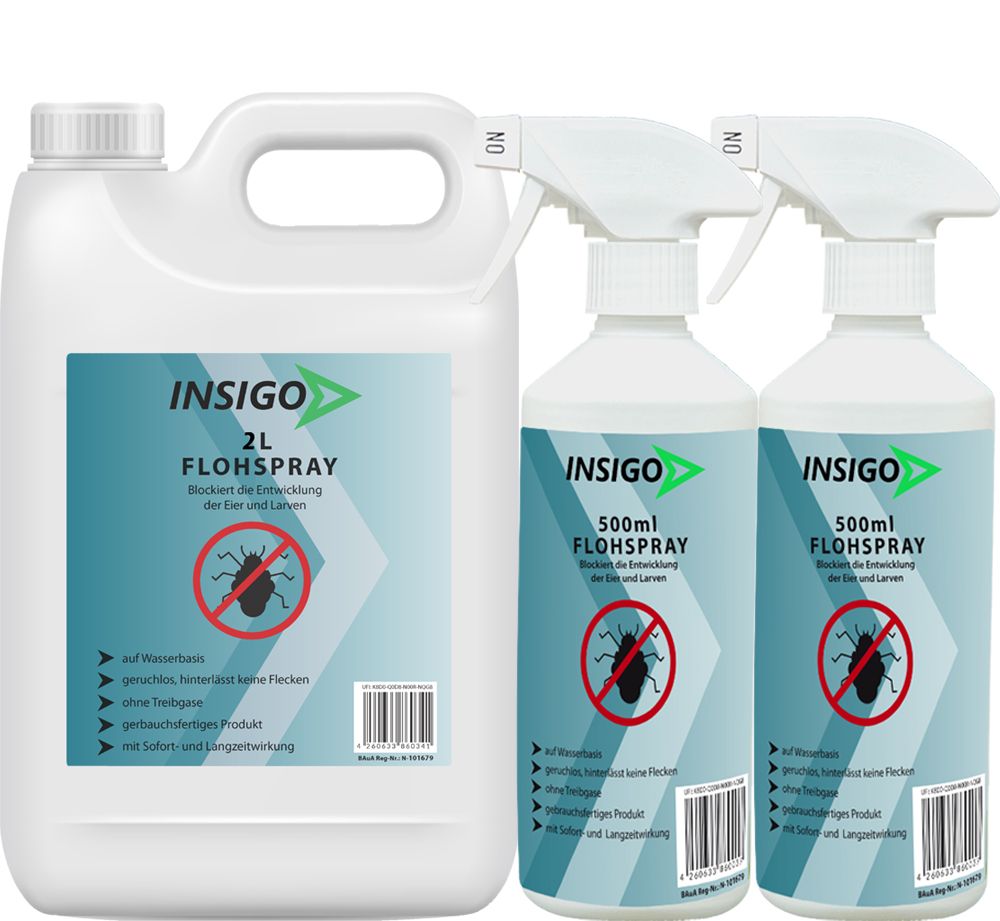 Insigo Flohspray Spray 3 l