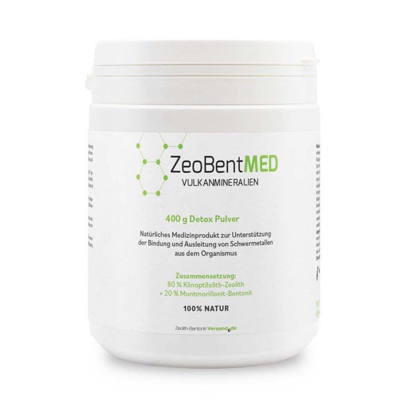 ZeoBent MED Detox-Pulver Pulver zur Herstellung einer Susp. zum Einnehmen 400 g