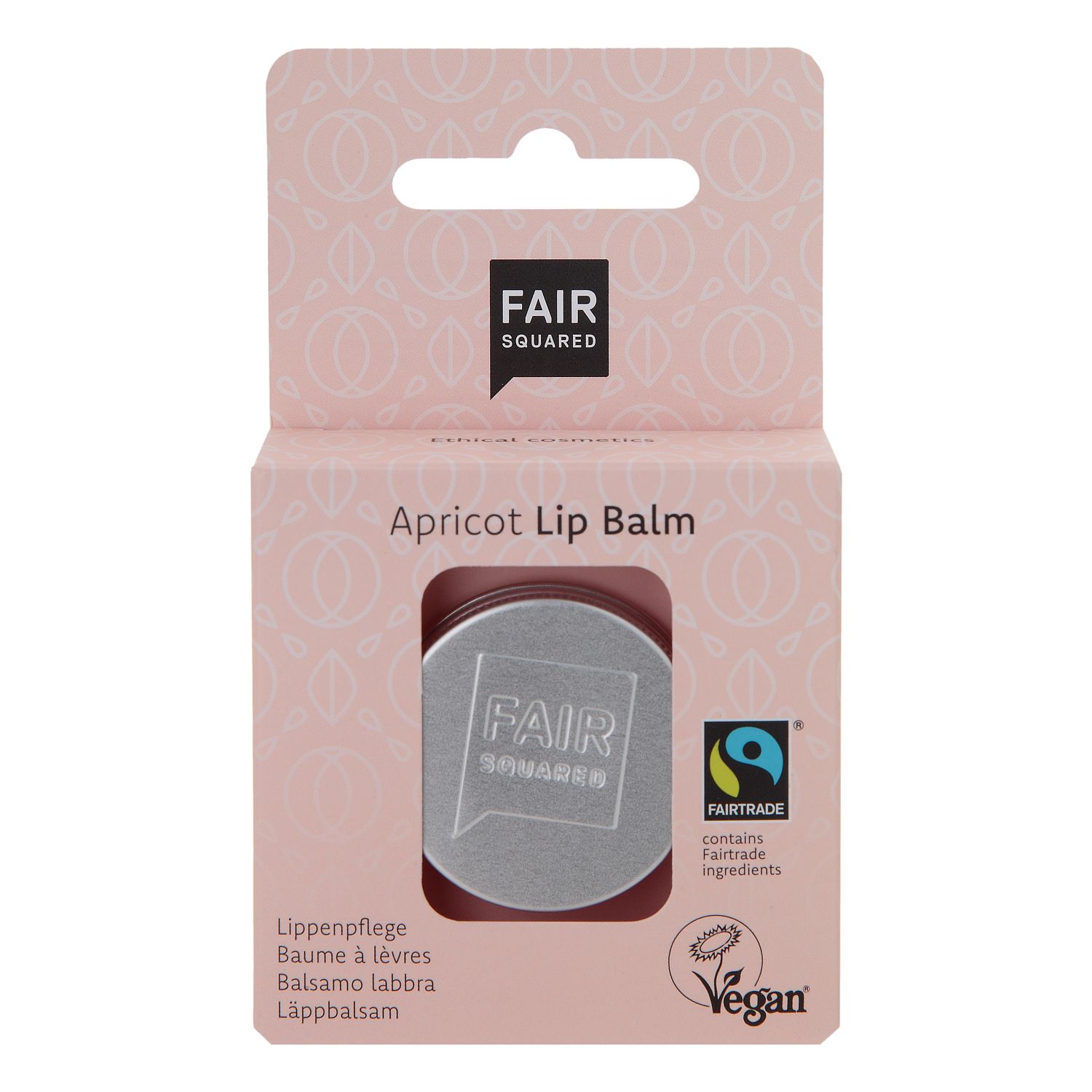 Fair Squared Lip Balm Apricot Lippenschutz 12 g
