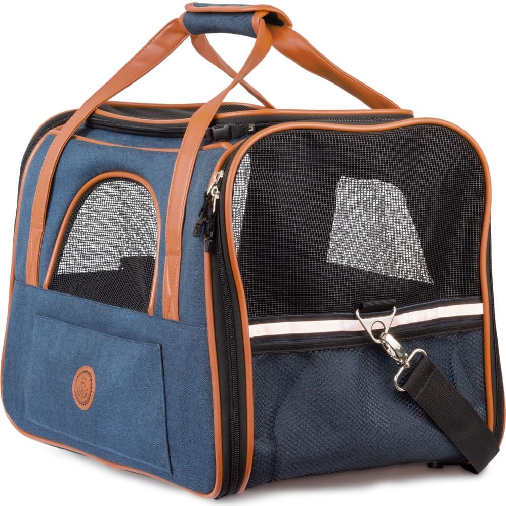 Hund IST König® Hundetasche Katzentasche bis 6,5kg | robust & formstabil faltbar platzsparend 1 St