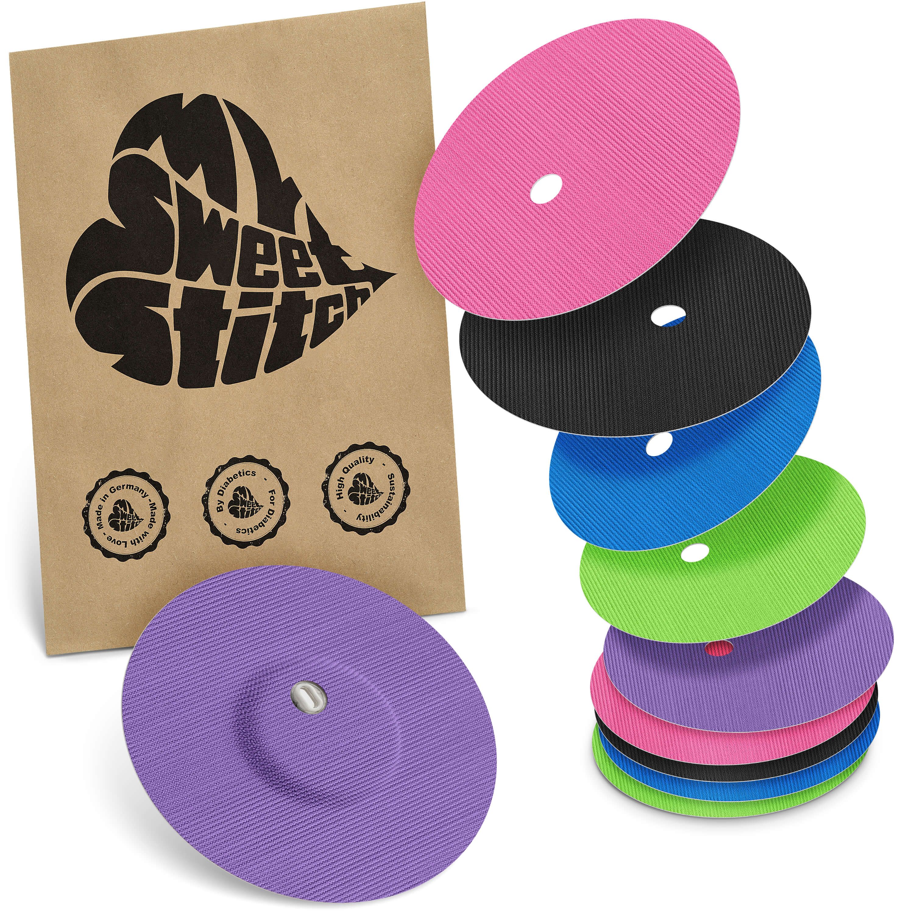 MySweetStitch | Freestyle Libre 3 / Plus Overpatch - Round Pflaster 10 St