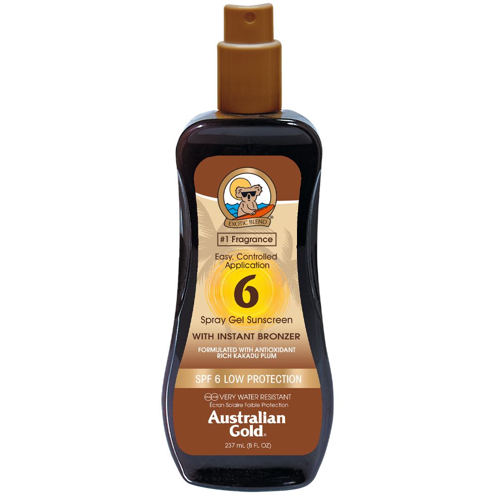 Australien Gold SPF 6 spray gel bronzer 237 ml