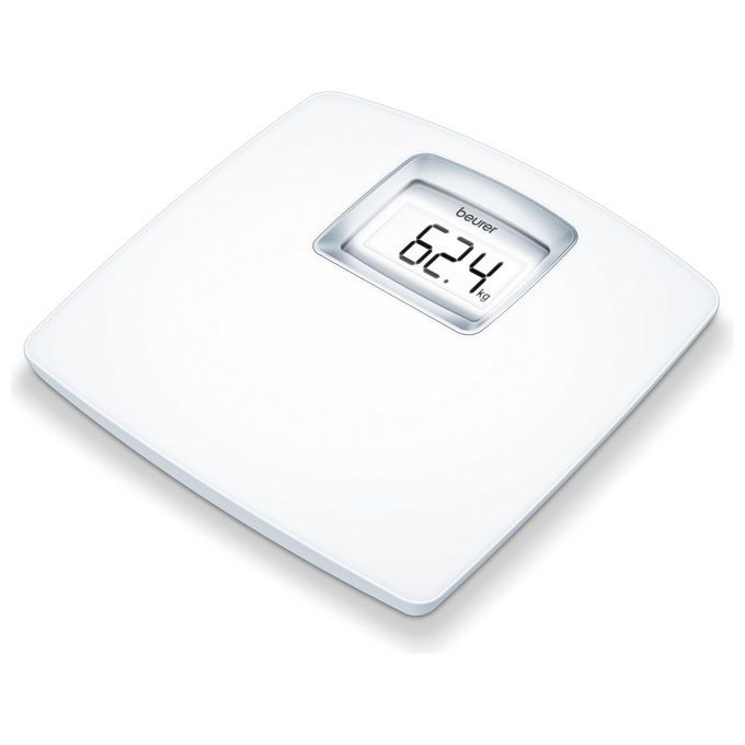 PS 25 White Personenwaage Kombipackung 1 St weiss