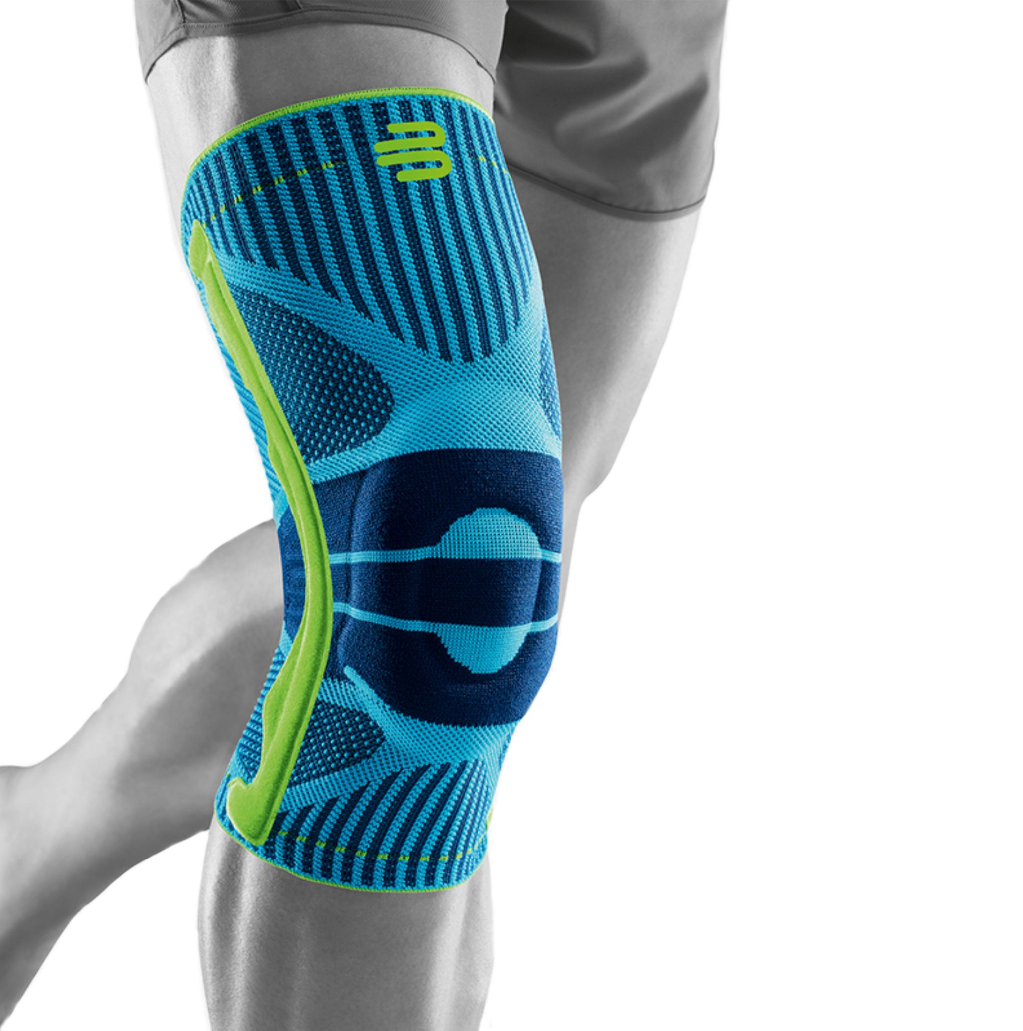 Bauerfeind Kniebandage ,Knee Support , Unisex 1 St blau