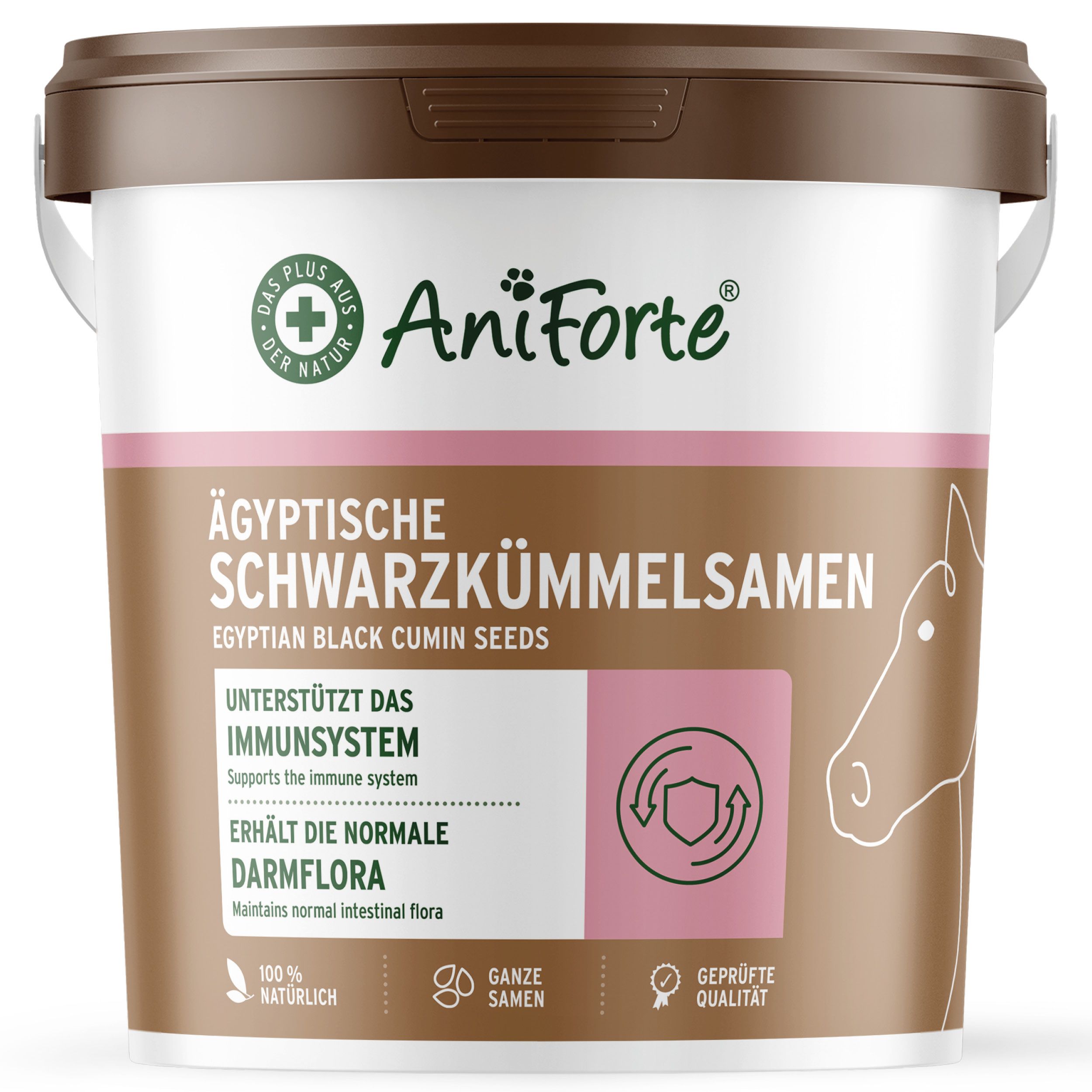 Aniforte Ägyptische Schwarzkümmelsamen Samen 1 kg