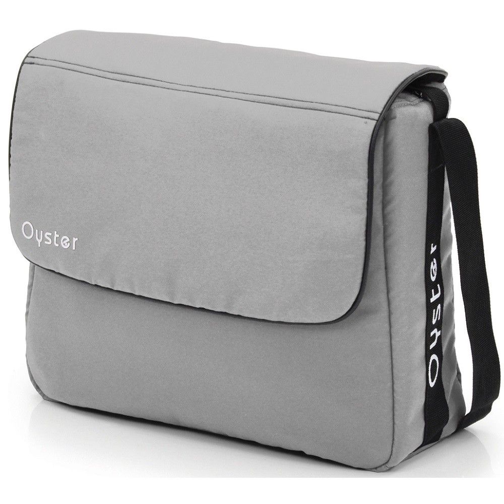 Oyster Wickeltasche Handtasche Umhängetasche Reisetasche 1 St grau