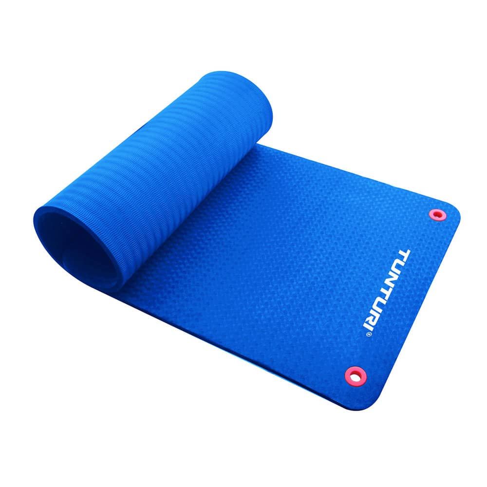 Tunturi Fitnessmatte Pro 140 cm blau 1 St