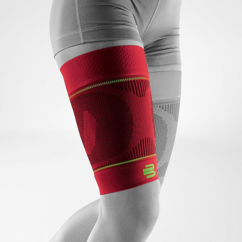 Bauerfeind Sports Compression Sleeves Upper Leg 1 St rot