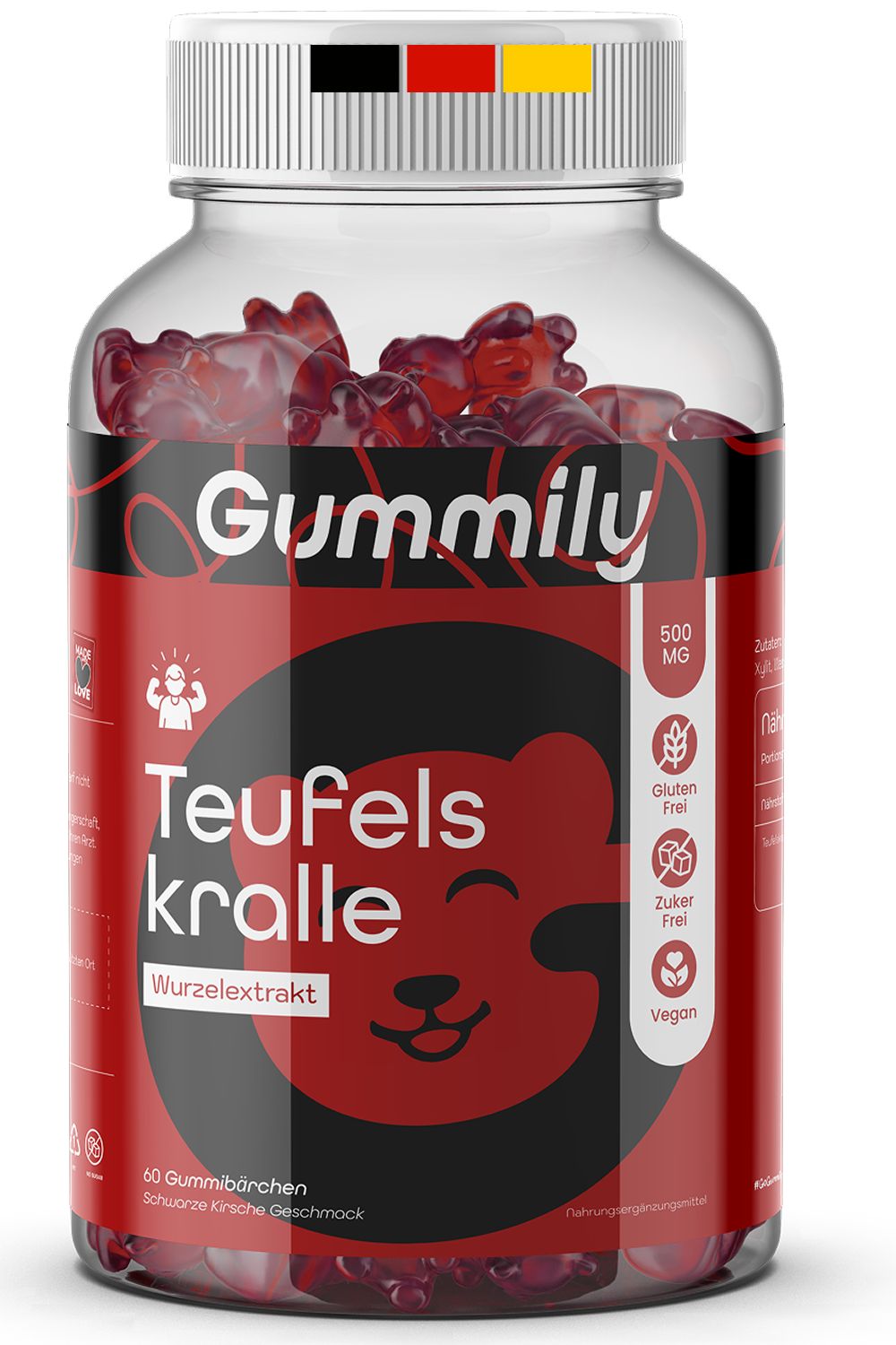 Gummily® Teufelskralle Gummibärchen 500mg davon 100 mg Harpagosid 180 g