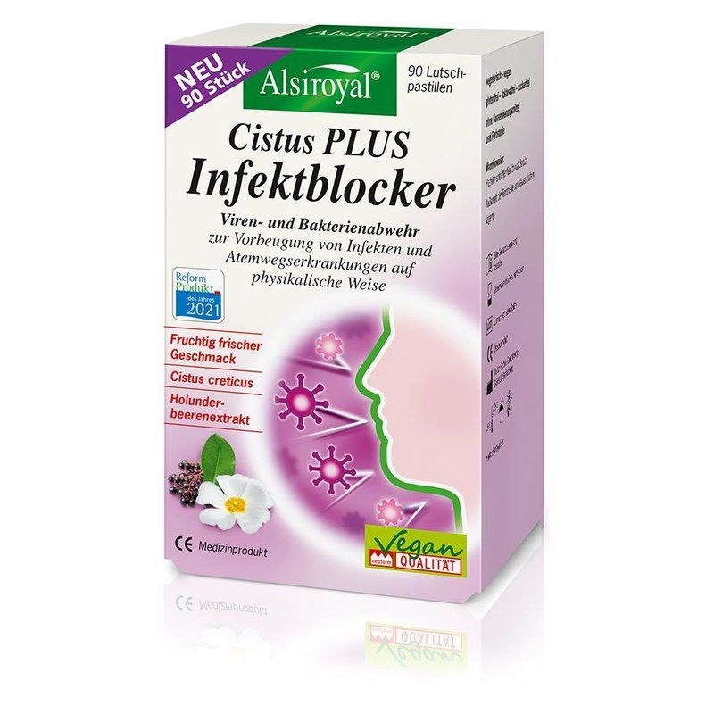 Alsiroyal Cistus Plus Infektblocker 90Tabletten 171 g