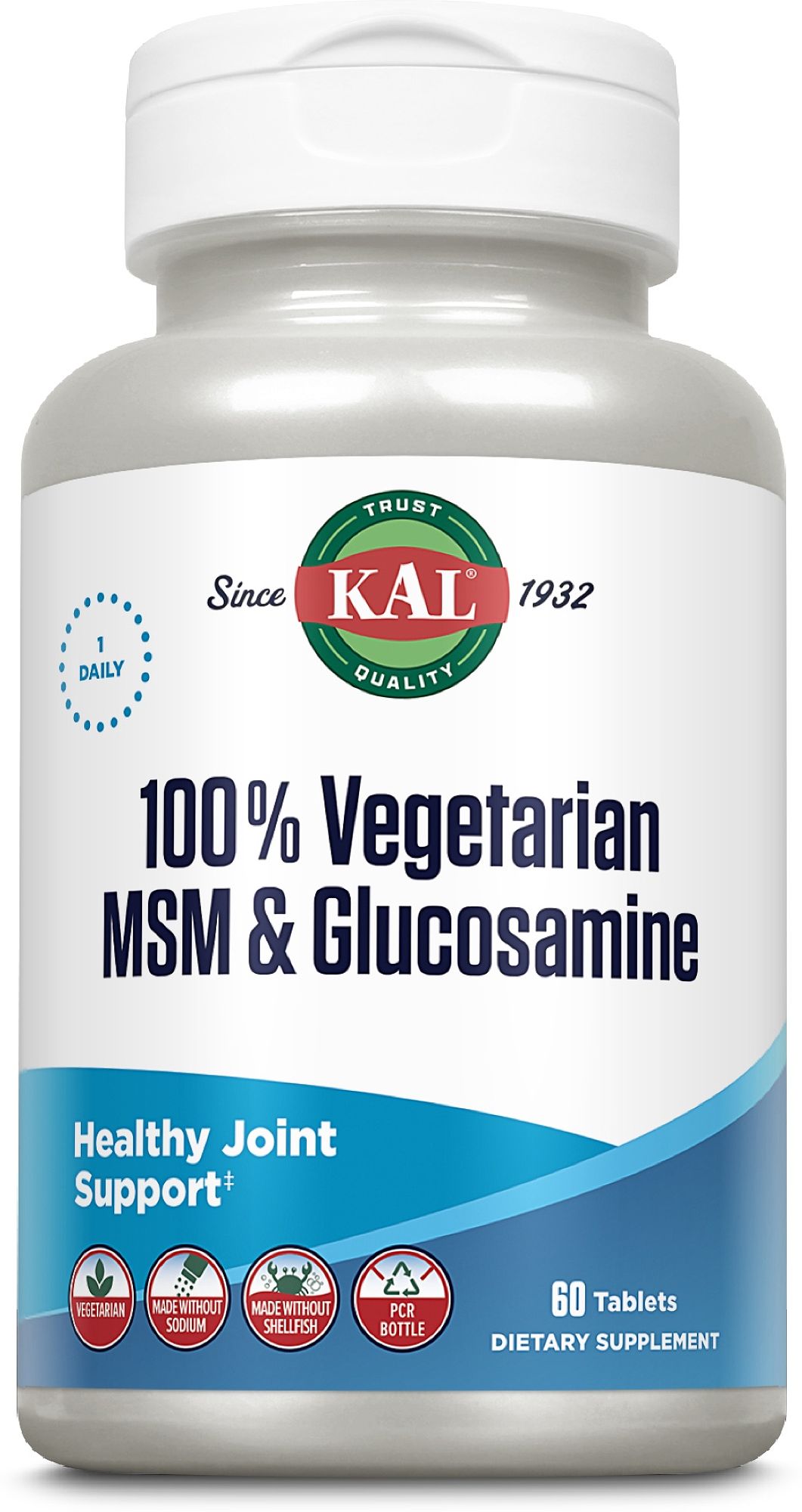 KAL MSM & Glucosamin 100 % vegetarisch Tabletten 60 St