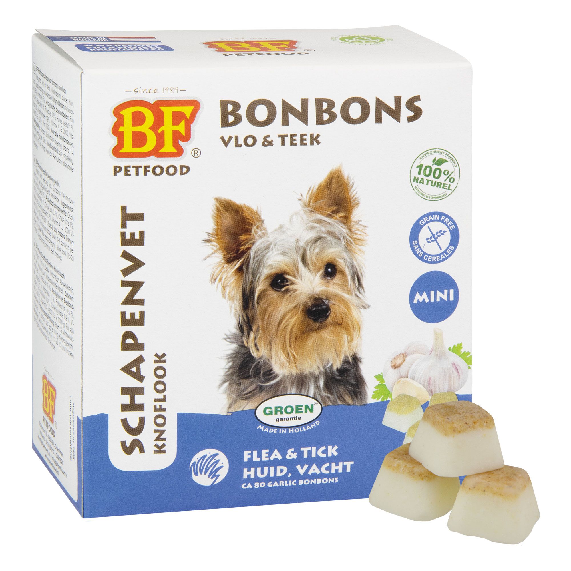 Biofood Schaffett Bonbons mit Knoblauch 0,26 kg