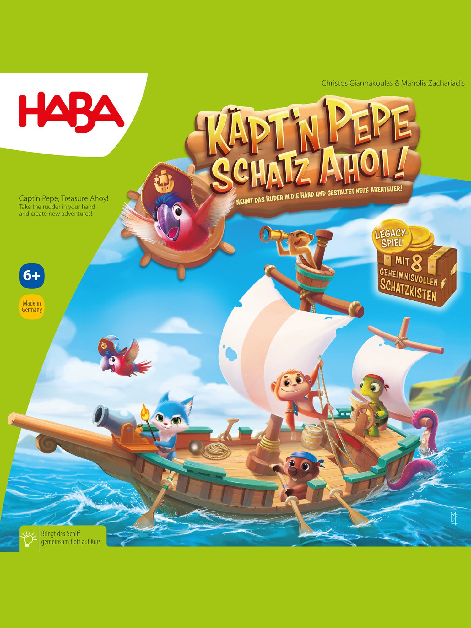 Haba Spiel Käpt’n Pepe, Schatz Ahoi! 1 St
