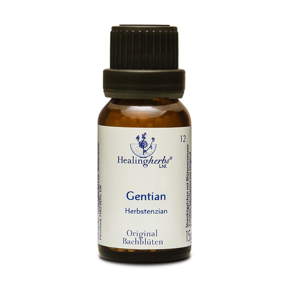 Healing Herbs Gentian Original Bachblüten Globuli 15 G 15G