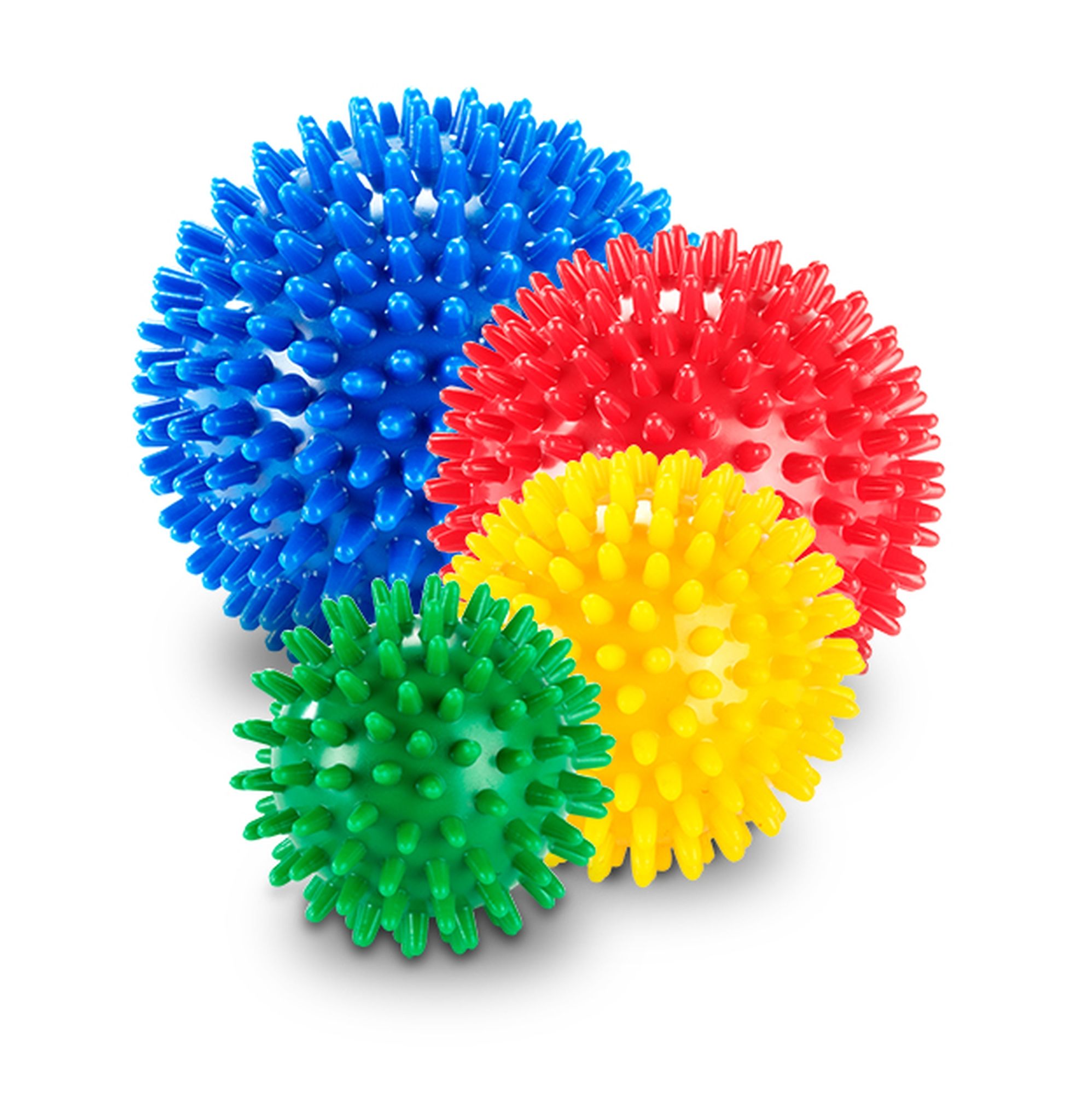 Trendy Sport Therapieball Spiky Ball 1 St gelb