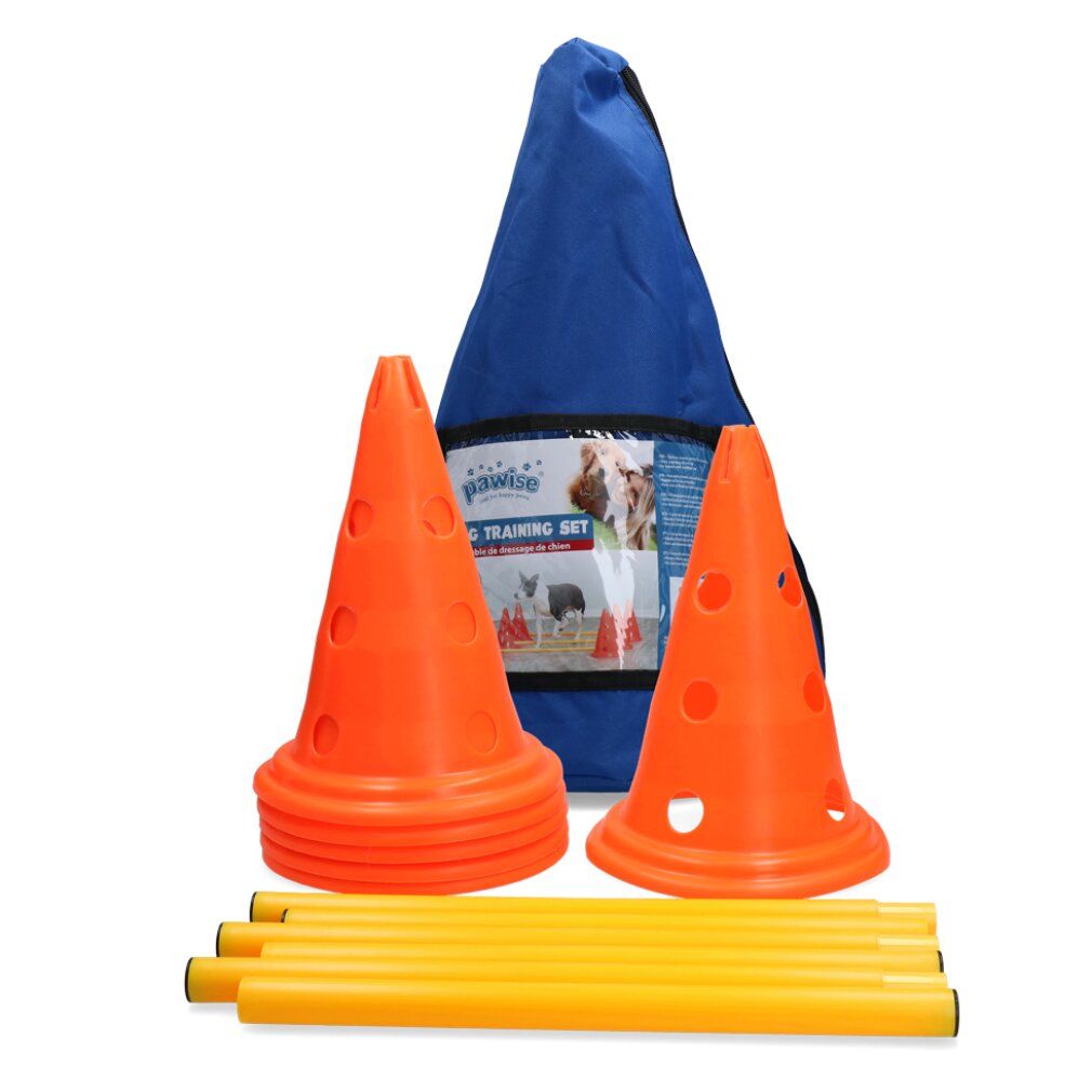 Pawise Dog Activity set,3 hurdles,small pylones,23*32cm 1 St