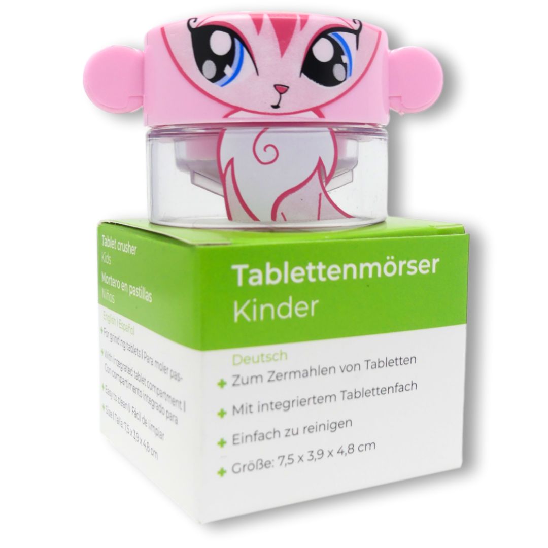 LisaCare Tabletten Mörser - PillenCrusher Fuchs Tablettenmörser 1 St