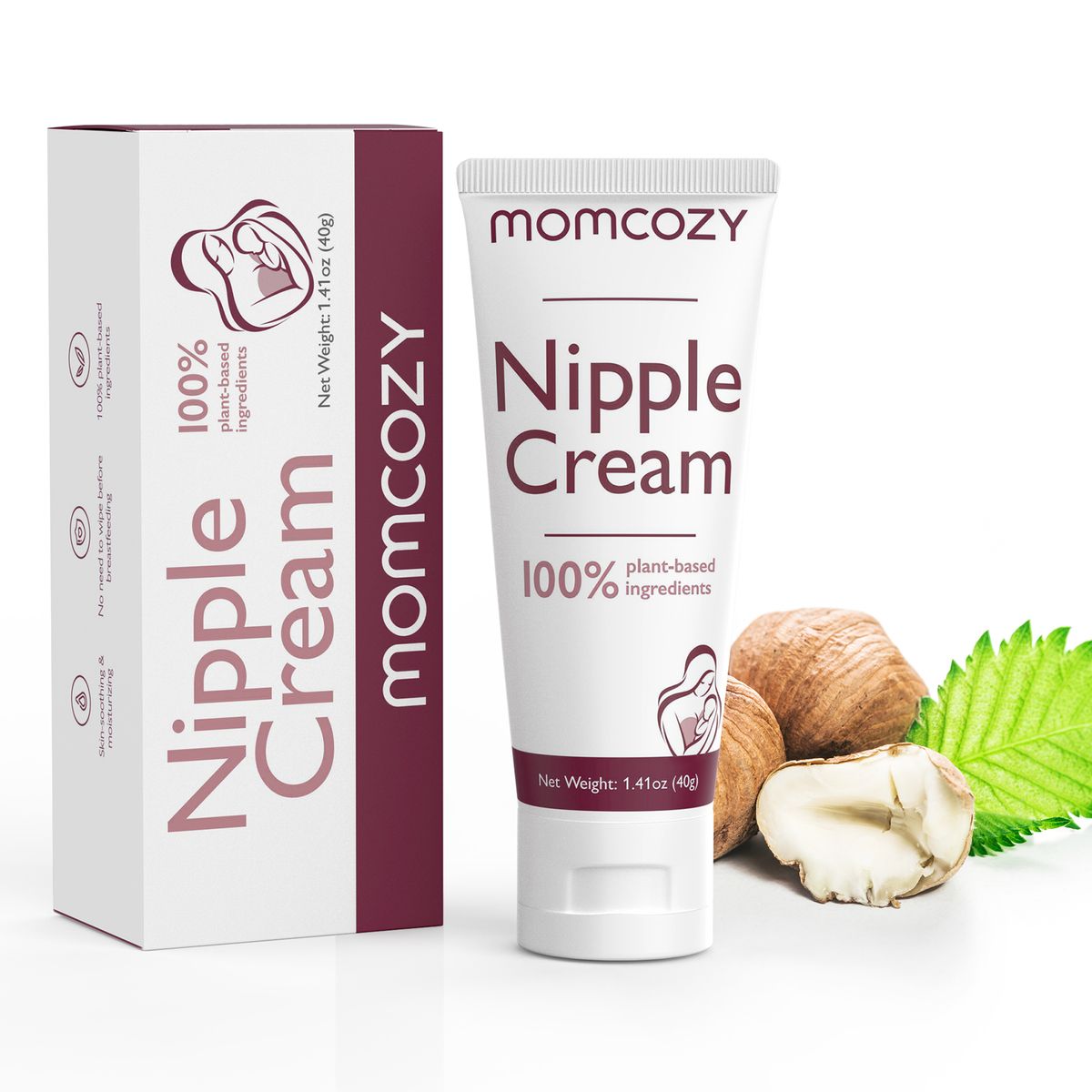 Momcozy Brustwarzencreme 1 St weiss