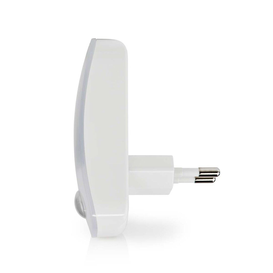 Nedis Plug-In-LED-Nachtlicht / Bewegungssensor Tag/Nacht Sensor 0.55 W 11 lm Warmweiss 1 St