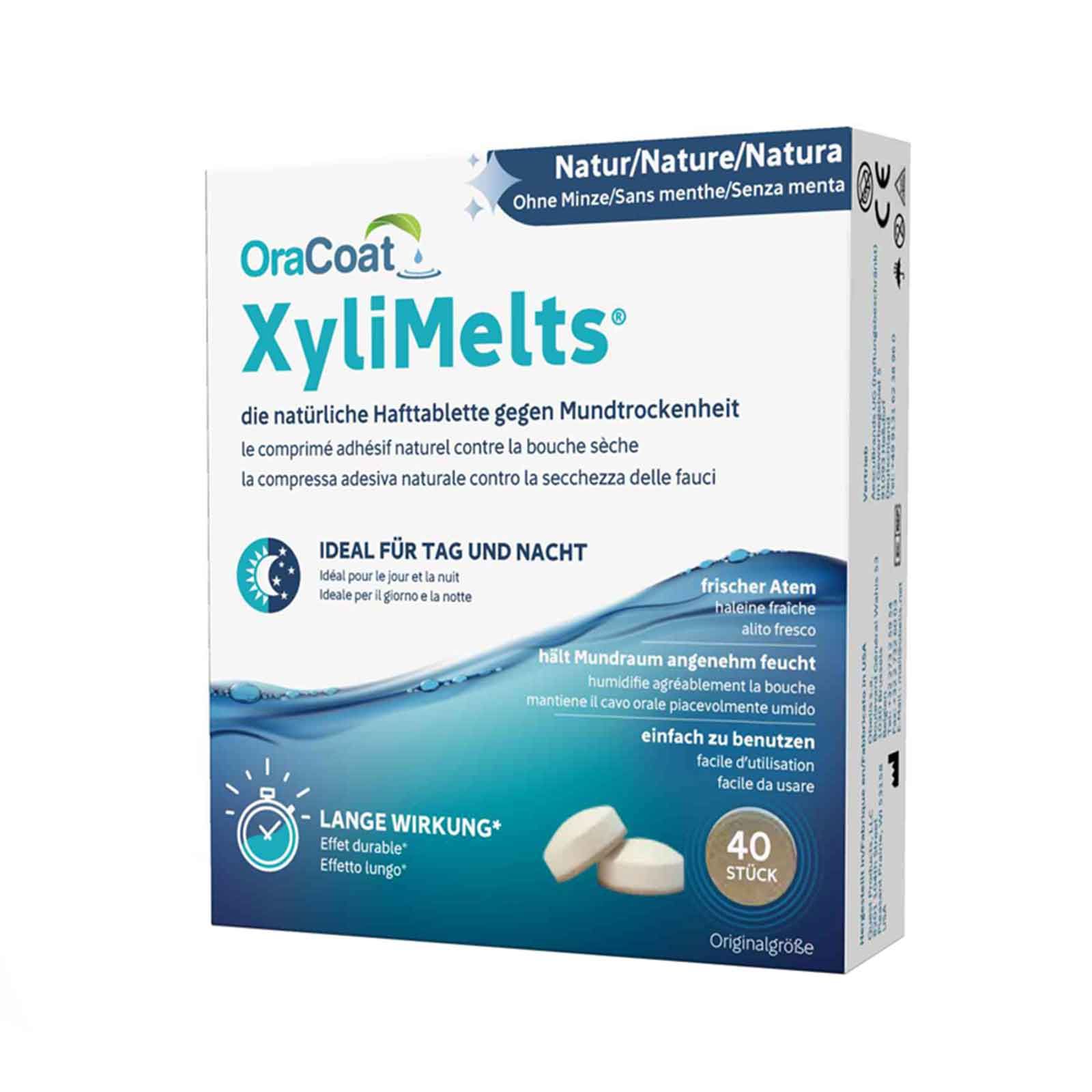 Oracoat XyliMelts Hafttabletten Neutra Tabletten 40 St