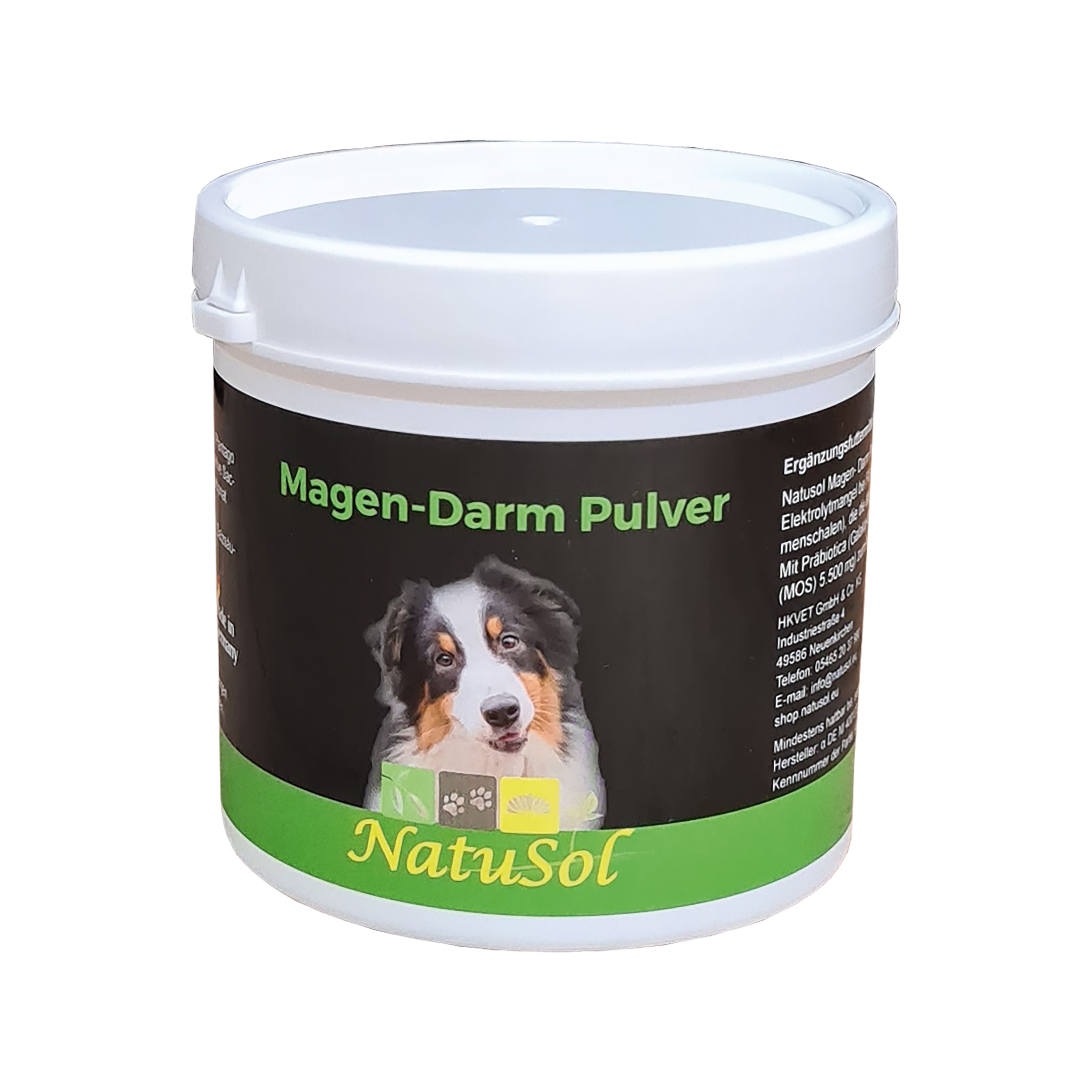 NatuSol Magen-Darm Pulver für Hunde -mit Prä- und Probiotica- 100 g