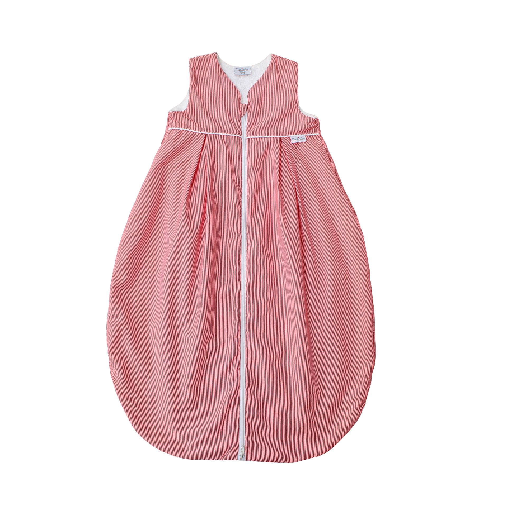Tavolinchen Frottierschlafsack Visconte Streifen 100 cm rot