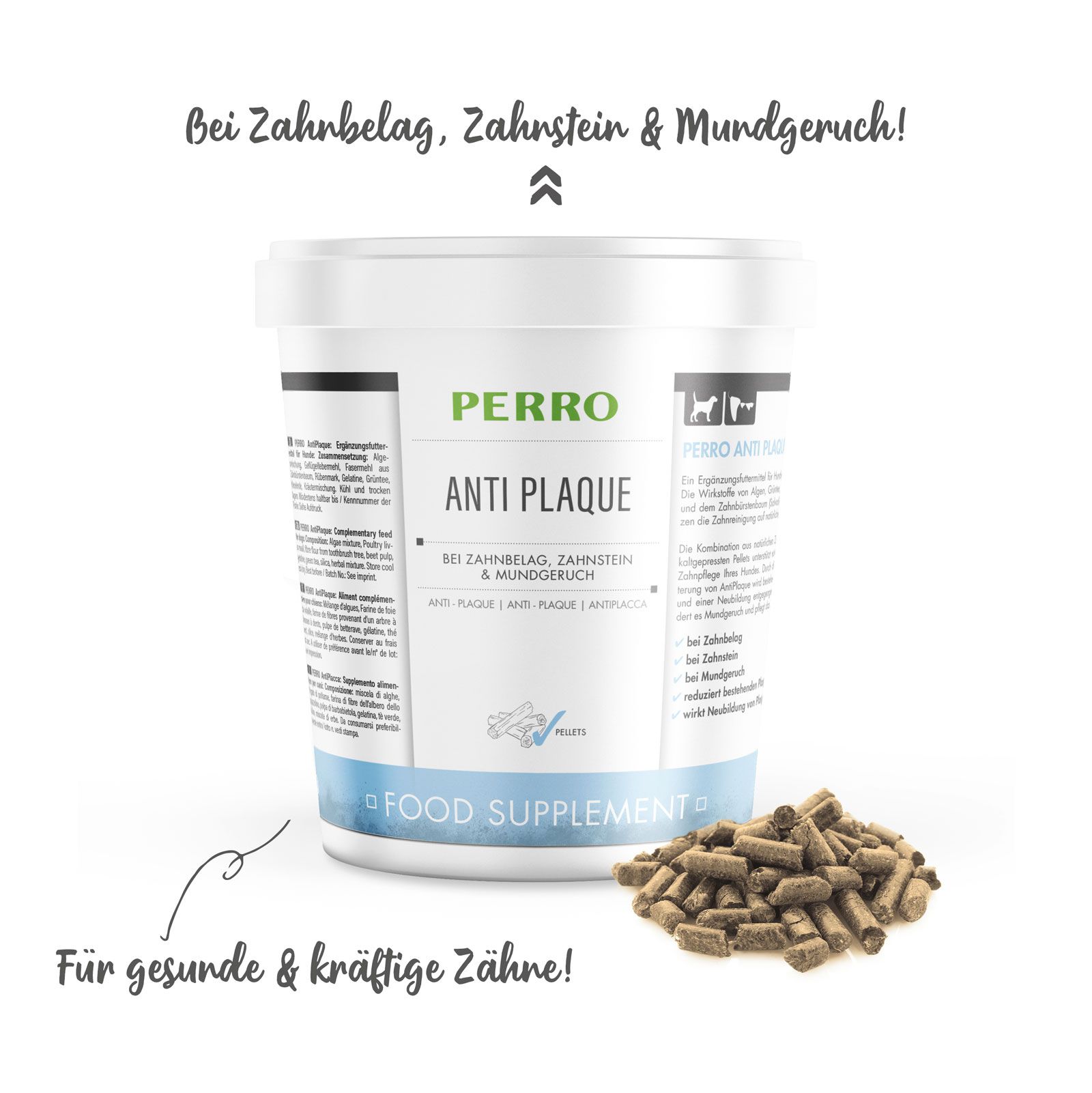 Perro AntiPlaque für Hunde 0,75 kg
