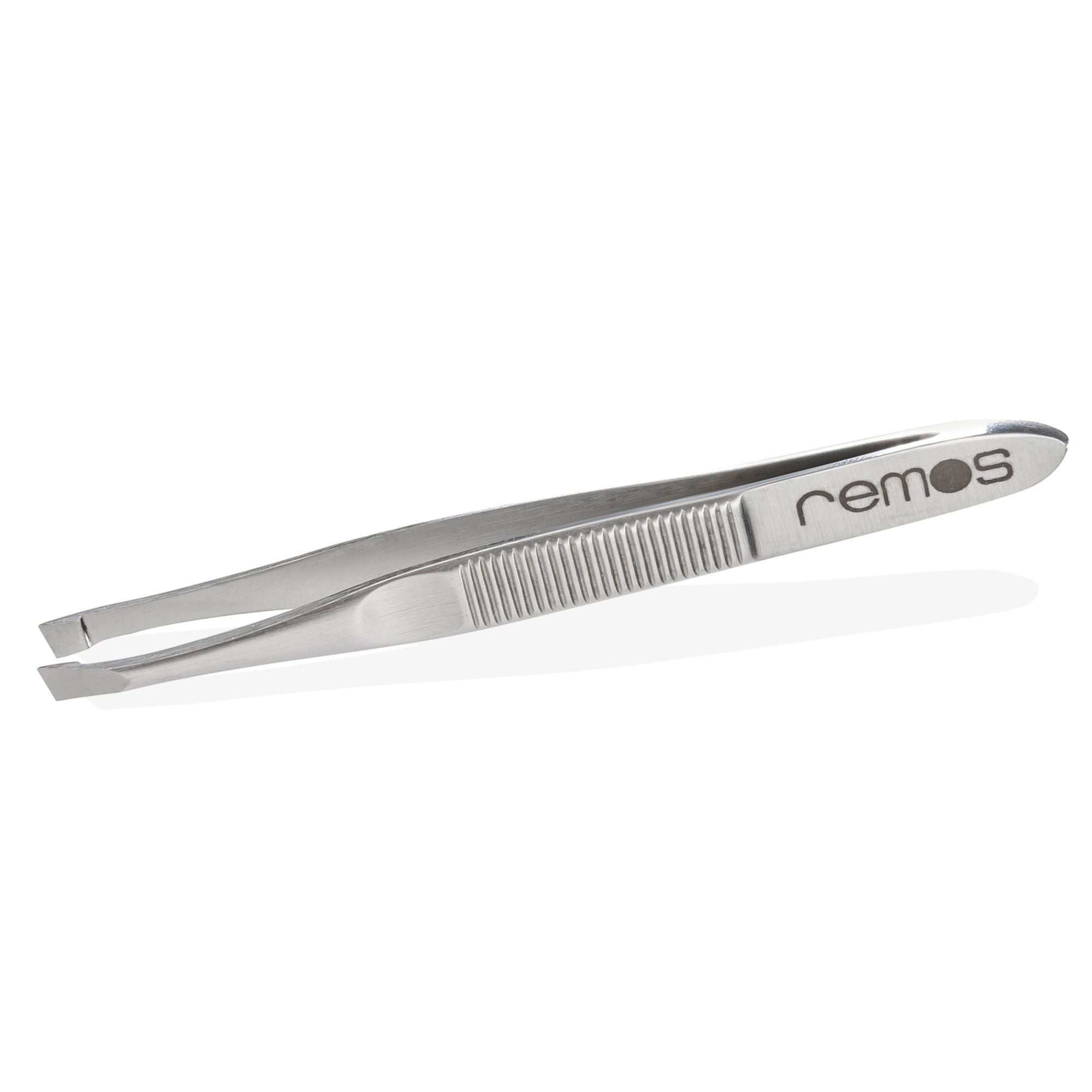 Remos Pinzette aus rostfreiem Edelstahl mit schräger Spitze - 8 cm 1 St