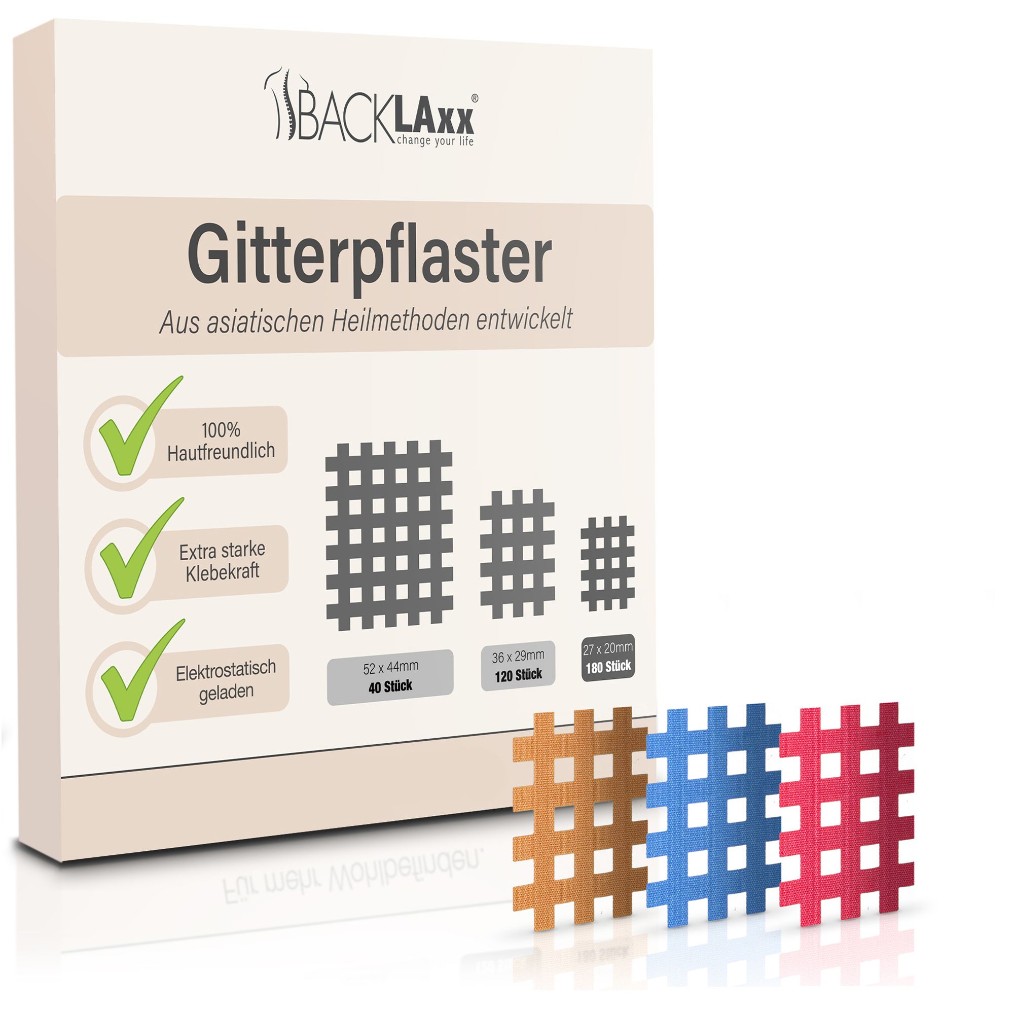 BACKLAxx® Gitterpflaster Typ a Pflaster 180 St