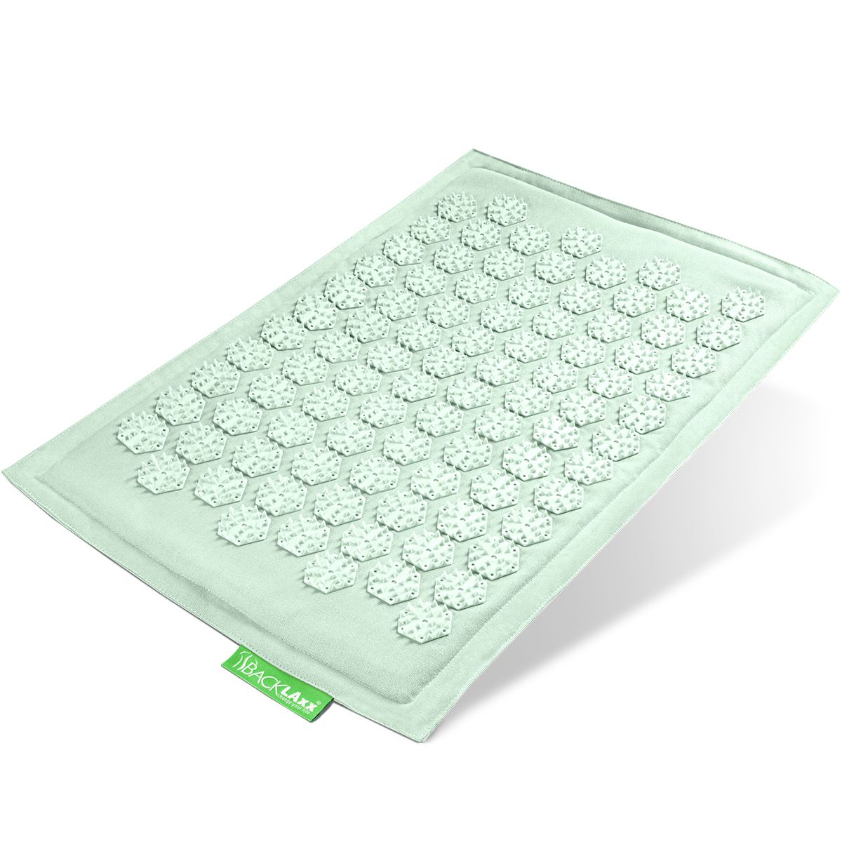 BACKLAxx® Akupressurmatte für Füße mit Befestigungsband 1 St mint