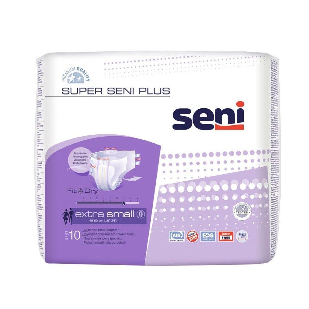12x Super Seni Plus Inkontinenzhosen Inkontinenzslip 12x10 St Unisex