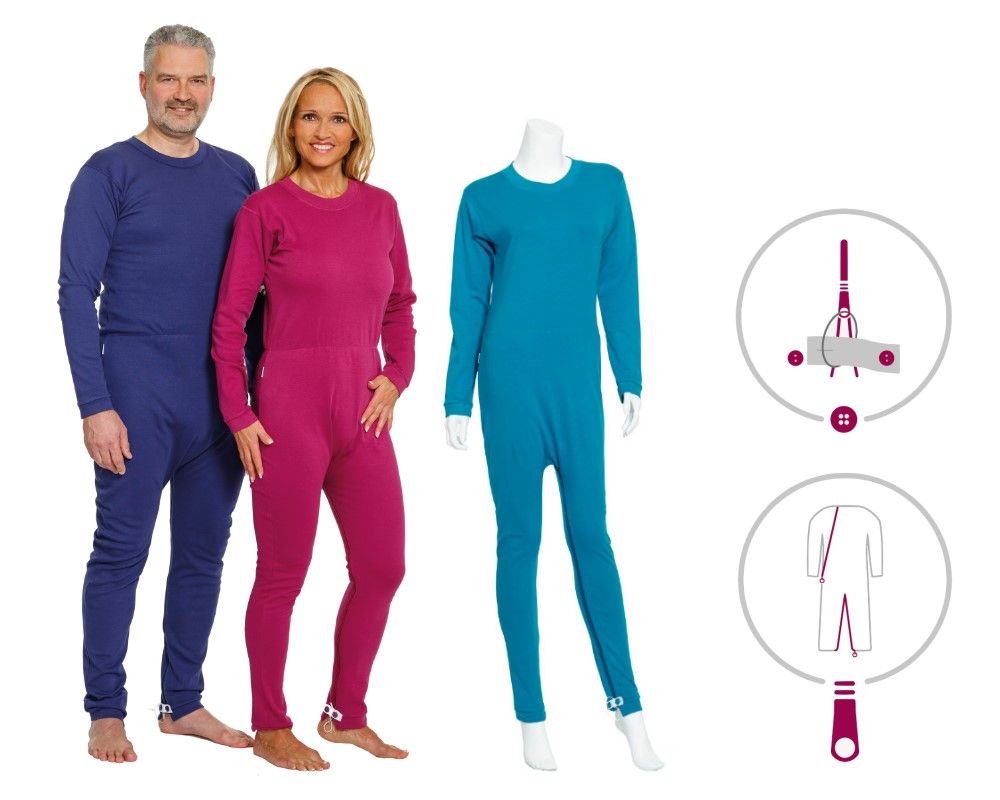Suprima Pflegeoverall 4701 lang für Damen und Herren Pflegebekleidung 1 St Unisex