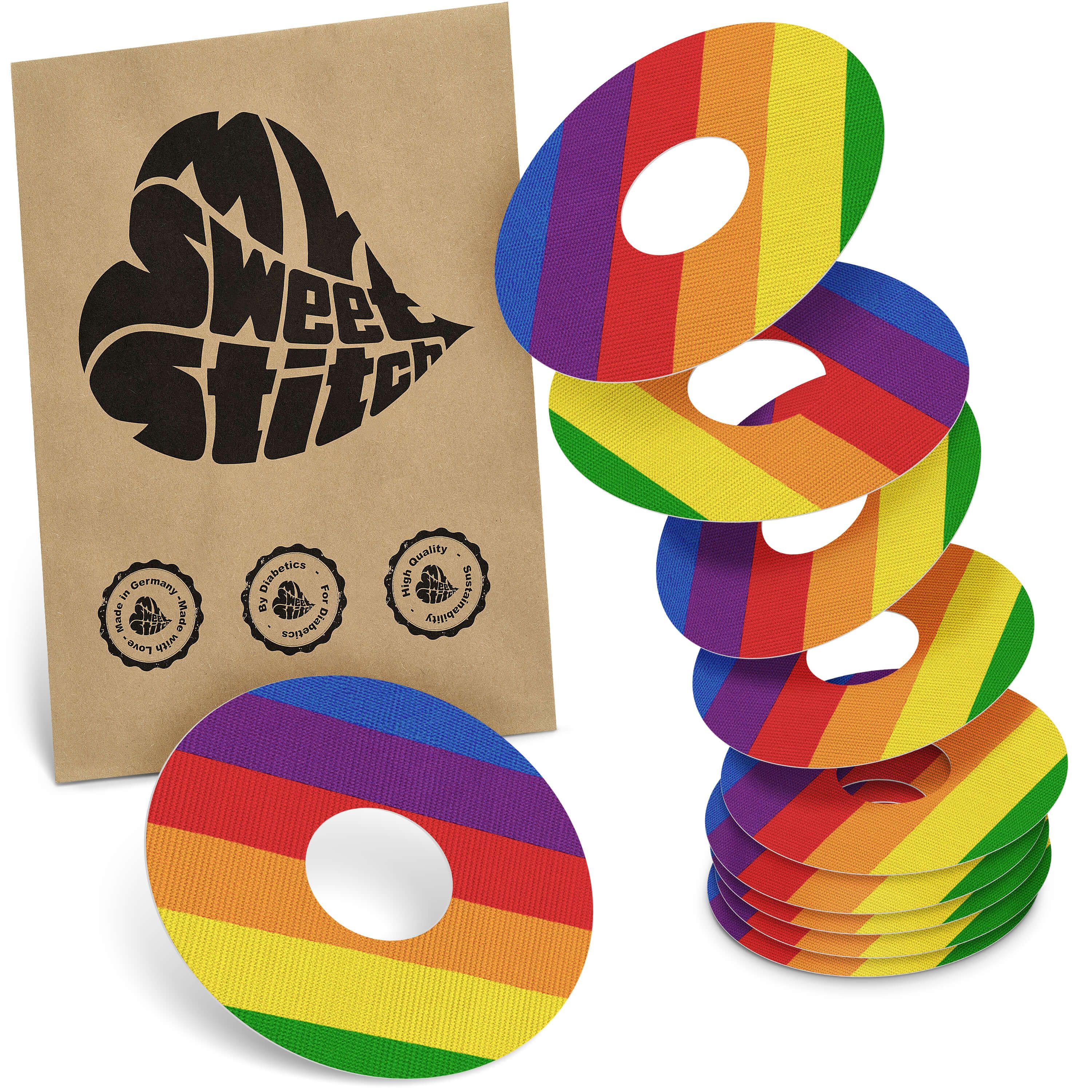 MySweetStitch | Freestyle Libre 3 / Plus Ringpatch - Round Pflaster 10 St