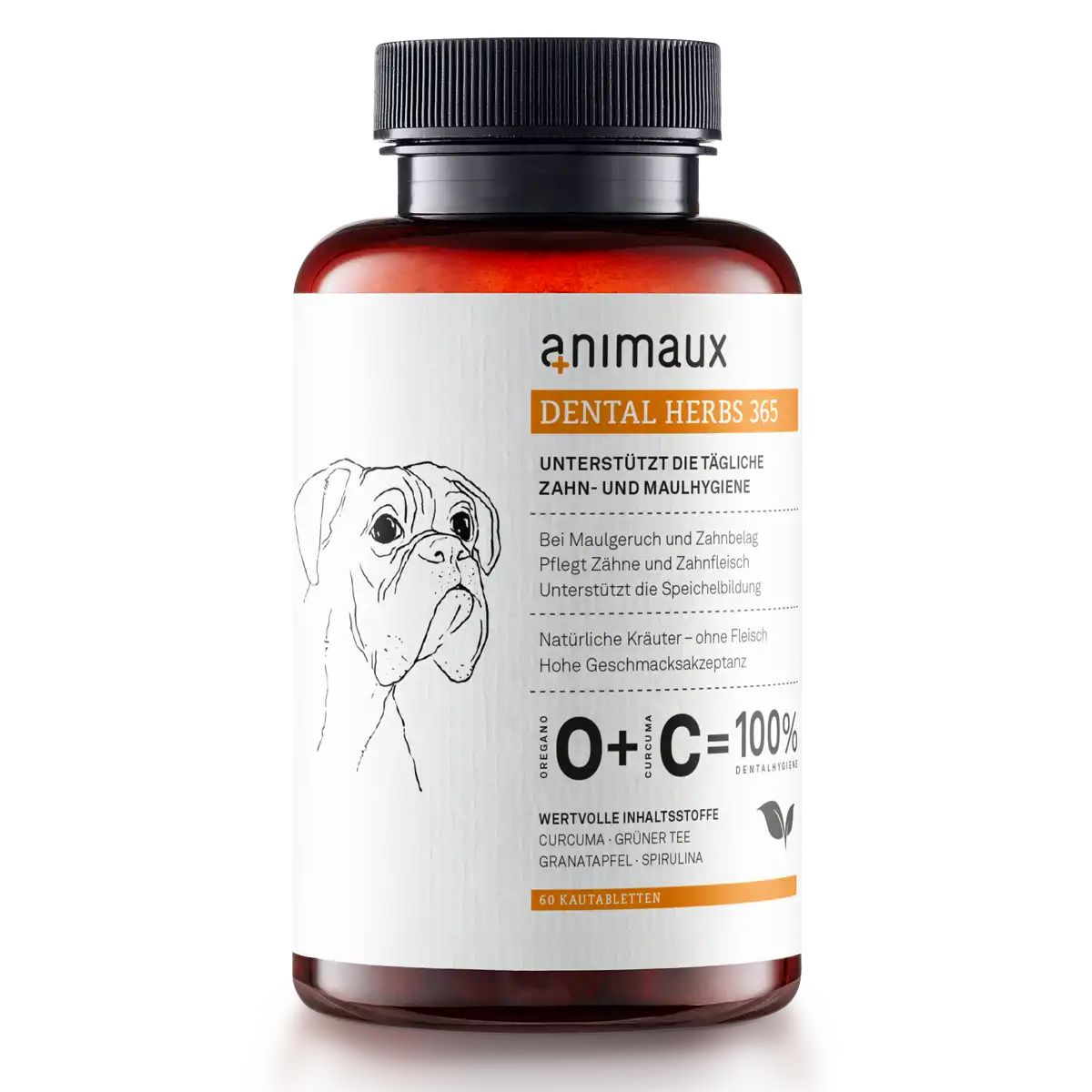 Animaux Dental Herbs - Mittel Gegen Mundgeruch Beim Hund Kautabletten 90 G