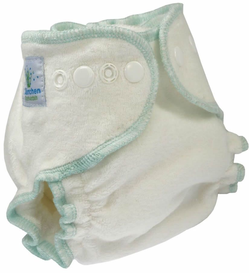 Blümchen Kuschelwindel Bio-BW *einzeln* XS 1 St