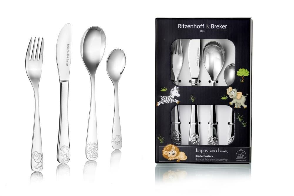 Ritzenhoff & Breker Kinderbesteck 4tlg., Happy Zoo 1 St