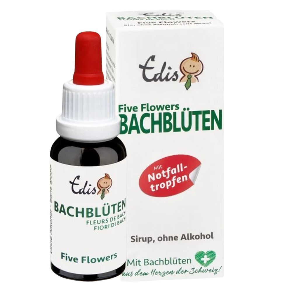 Edis Kinder Five Flowers Notfall Bachblüten Tropfen 20 Ml