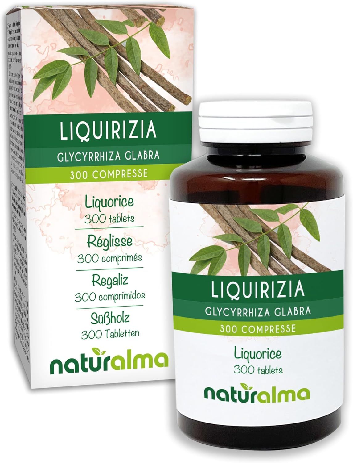 Naturalma Lakritz Glycyrrhiza Glabra Tabletten 300 St