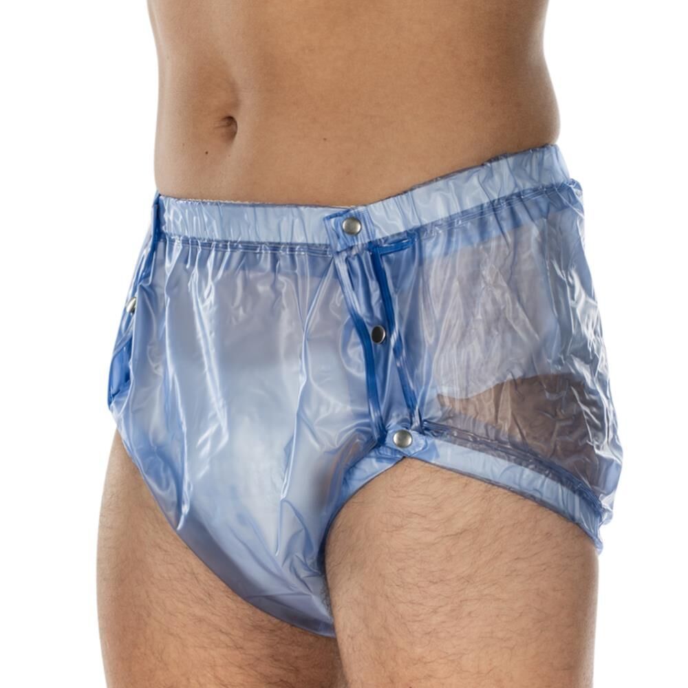 suprima Inkontinenz PVC-Slip seitlich knöpfbar, mittlere bis schwere 1 St transparent