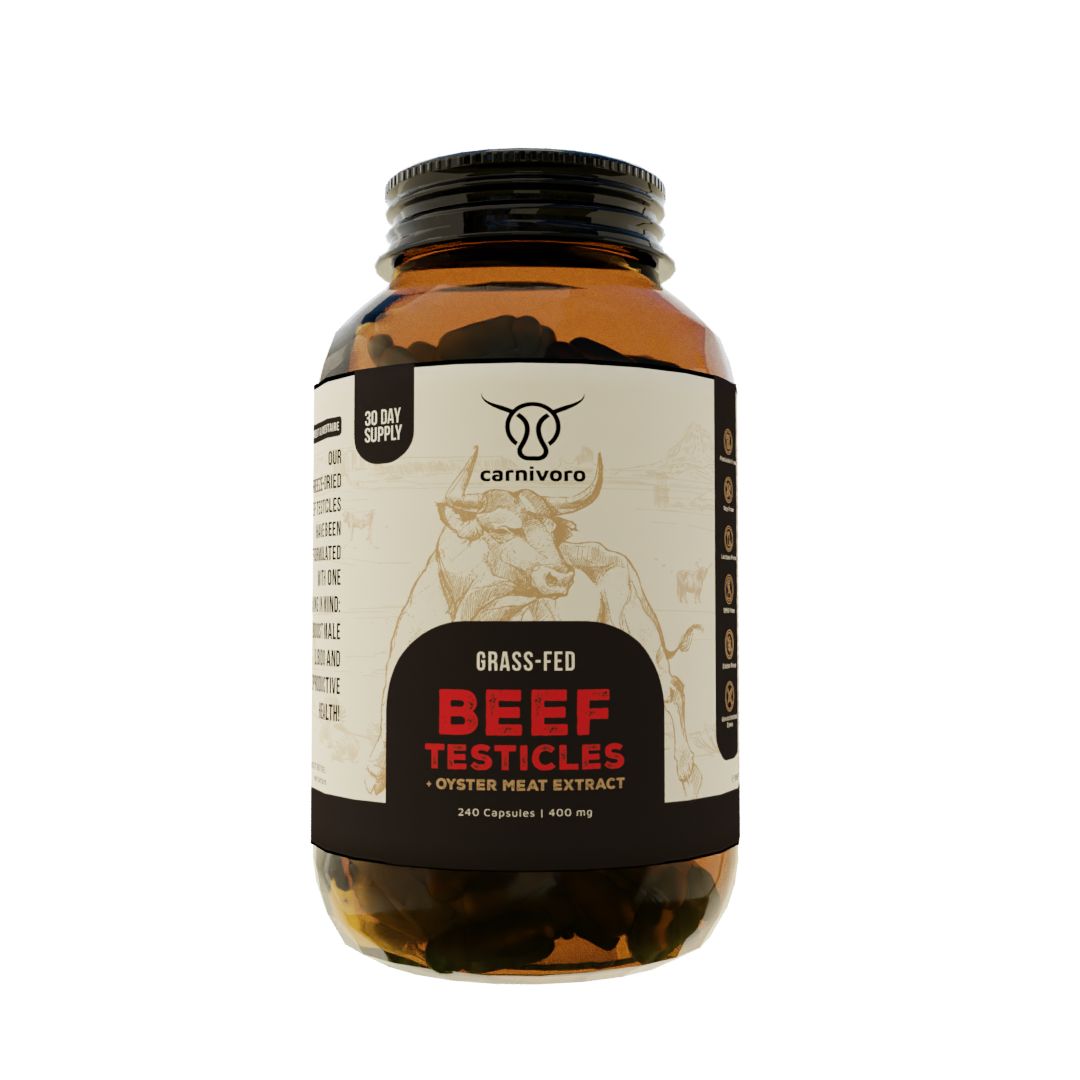 Carnivoro® Grass Fed Beef Testicles Kapseln 240 St