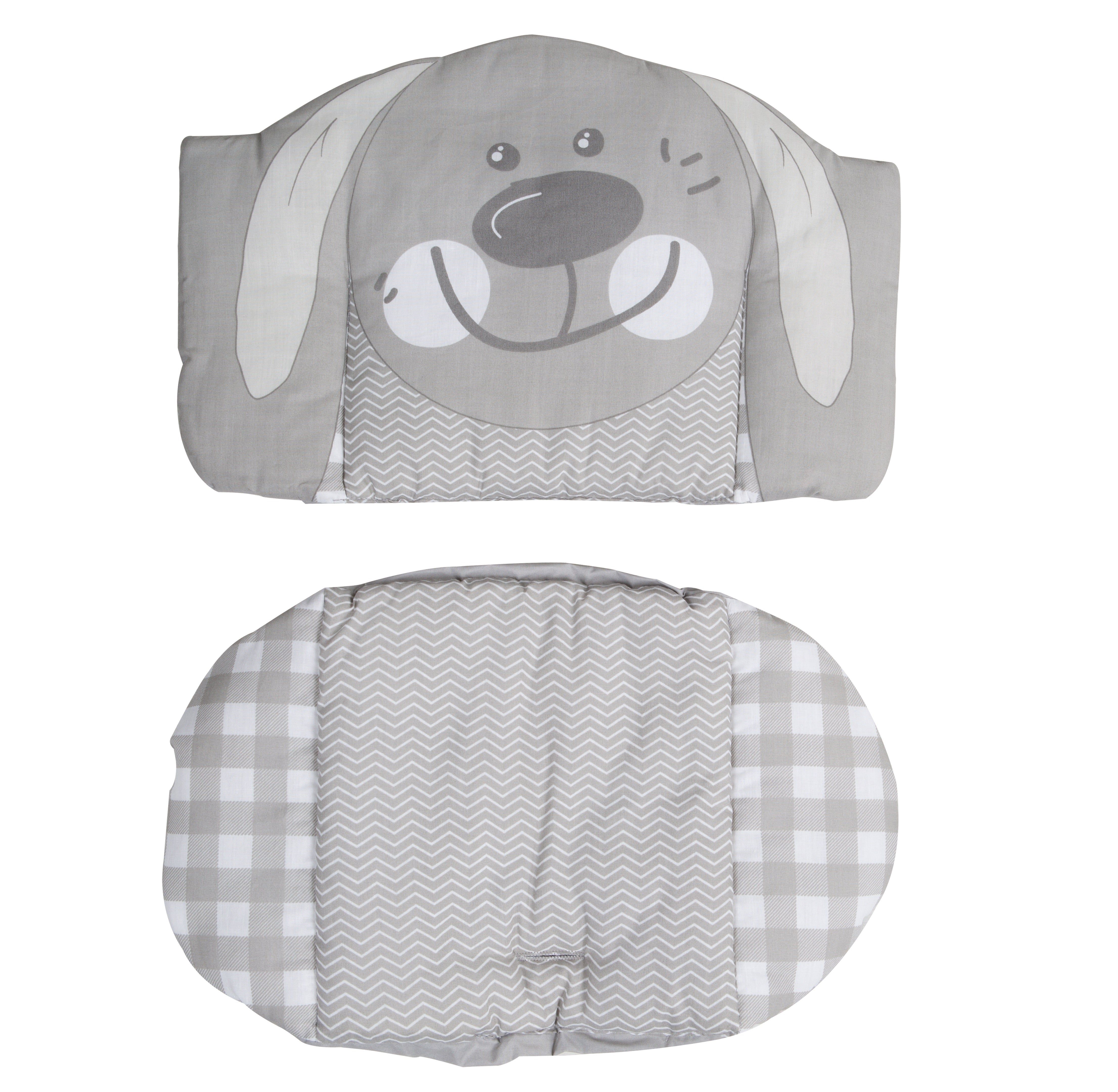 roba Sitzverkleinerer, Hochstuhleinlage 'Sunny Day', 2-teiliges Sitzkissen für Treppenhochstühle 1 St