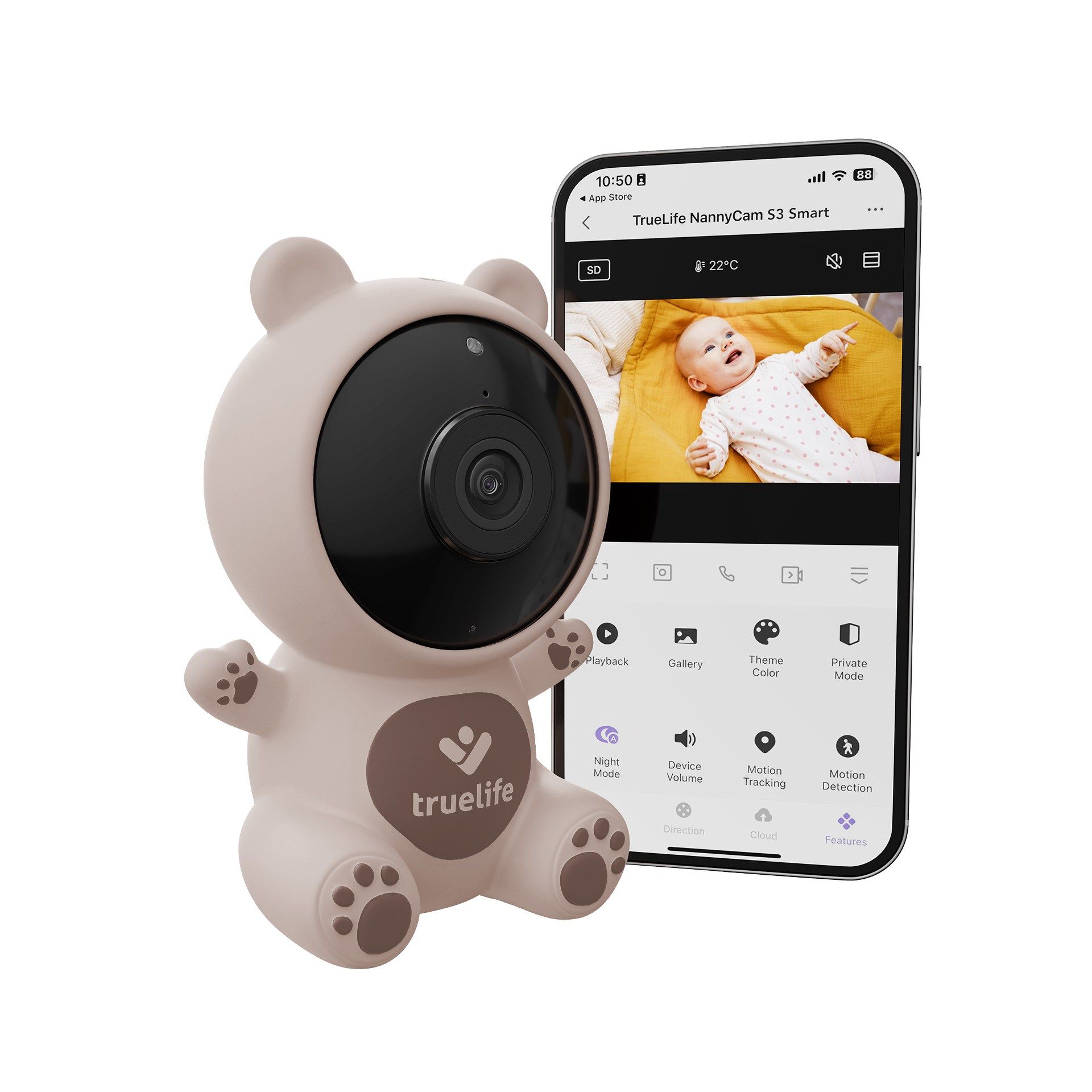 TrueLife NannyCam S3 Smart 1 St