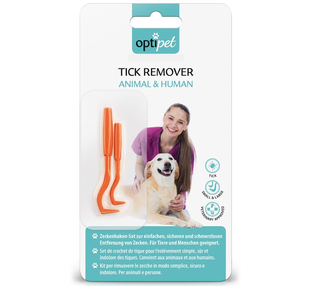 OptiPet Zeckenzange 2 St